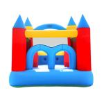 Grand château, gonflable, double toboggan, jeu d'enfant, tapis de saut, Happy Hop, 460m, 180kg