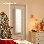 Armadio porta gioielli bigiotteria da appendere con specchio montaggio a parete 119 x 35 x 9 cm, con luci led