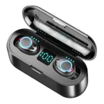 Écouteurs Bluetooth Mini F9 TWS Mini étanches IPX7 avec affichage LED - iOS, Android