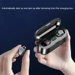 Écouteurs Bluetooth Mini F9 TWS Mini étanches IPX7 avec affichage LED - iOS, Android