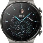 Huawei Smartwatch GT 2 Pro mit GPS und GLONASS, SpO2, + 100 Trainingsmodi, Bluetooth Anrufe, grau