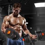 Ensemble Kettlebell et haltères, Multifonction, exercices de fitness, 20 kg.