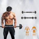 Ensemble Kettlebell et haltères, Multifonction, exercices de fitness, 20 kg.