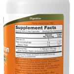 NOW Foods Glucomannan 575 mg – 180 vegane Kapseln | Lösliche Ballaststoffe für Regulierung & Gewichtsmanagement