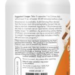 NOW Foods Glucomannan 575 mg – 180 vegane Kapseln | Lösliche Ballaststoffe für Regulierung & Gewichtsmanagement