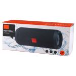 Tragbare Stereo Lautsprecher, tragbare Lautsprecher 5 x 2 Watt, Bluetooth, Wasserdicht, Rot