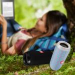 Haut-parleur stéréo portable, portable speaker 5 x 2 Watt, système Subwoofer pour basses, Bluetooth, étanche