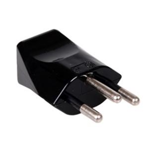 Spina tipo 12, nero, Svizzera, T12, 20 pezzi
