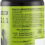 Equilibra Nahrungsergänzungsmittel, verzweigtkettige Aminosäuren, Sport Ergänzung, verzweigtkettige Aminosäuren (BCAA), mit Vitamin B6, 100 Tabletten