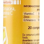 Equilibra, More Defense, Nahrungsergänzungsmittel für die normale Funktion des Immunsystems, mit Echinacea, Zink und Vitamin C, Zitronengeschmack, 20 Tabletten