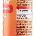 Equilibra, Più Propolis avec Vitamine C, Supplément pour la Fonction Normale du Système Immunitaire, Propolis et Vitamine C, Saveur Orange, 20 Comprimés Effervescents
