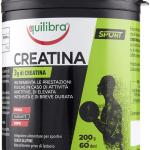 Equilibra Dietary Supplements, Creatine, Supplement for Athletes, Creatine-based, Enhances Physical Performance during Repetitive Activities, 200g