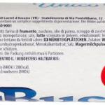 Bucaneve in tubo, Biscotto frollino, DORIA, Confezione 200 g