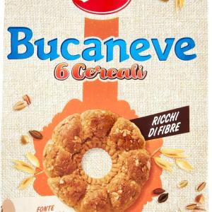 Biscotti Bucaneve 6 Cereali, DORIA, confezione 300 g