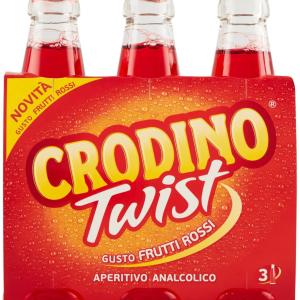 Crodino Twist Goût Fruits Rouges Ml 175X3