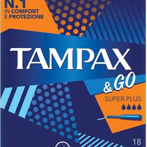 Tampax & Go Super Plus, 18 pièces
