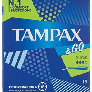 Tampax & Go Super, 18 pièces