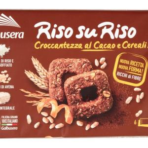 Reis auf Reis, knusprig mit Kakao und Cerealien, 6 Portionen, 220 g, Galbusera