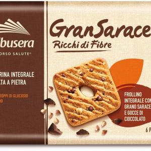 Galbusera GranSaraceno Vollkorn Mürbegebäck mit Schokotropfen und Mehltyp 2