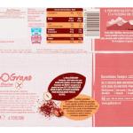 Zero Grano Kakao Haselnuss, Glutenfrei, Laktosefrei, 6 Packungen, 220 g, Galbusera