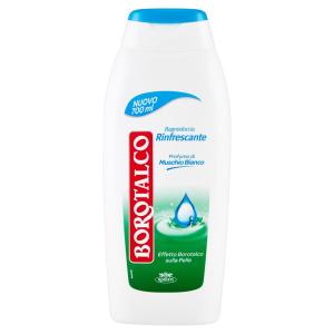 Borotalco, bagnoschiuma, rinfrescante, ml 700