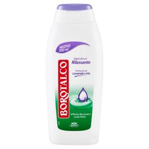 Borotalco, bagnoschiuma, rilassante, ml 700