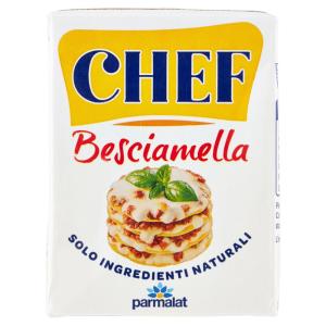 Béchamel Chef, classique, prêt à cuire, uniquement des ingrédients naturels, 200 ml