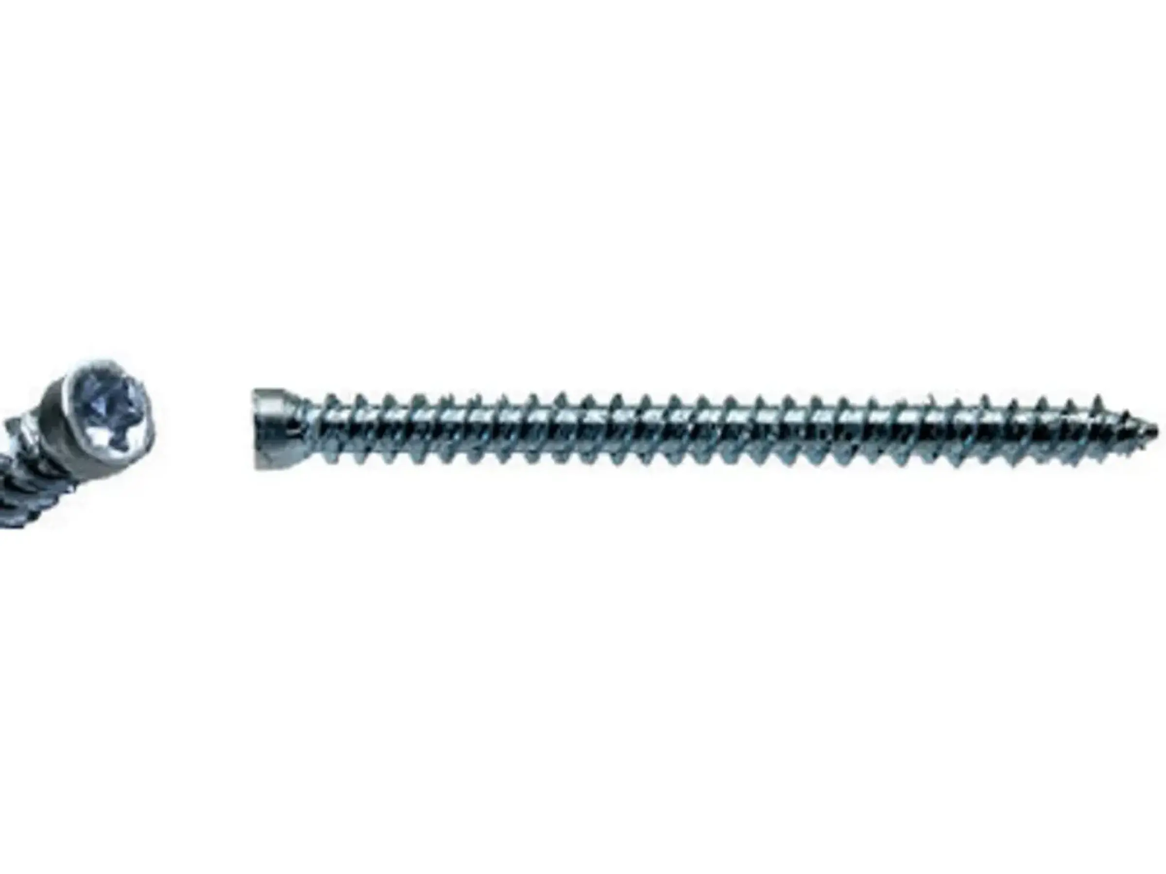 Vis autotaraudeuse pour fixations GETO maçonnerie tête cylindrique 7,5x122 100 pcs