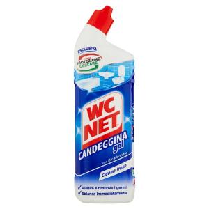 WC Net Bleach Gel, gel de blanchiment avec bicarbonate pour sanitaires et surfaces 700ml parfum assorti