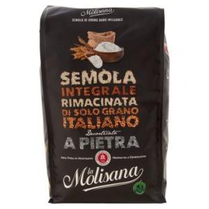 Semoule complète à la meule de pierre La Molisana, 1kg