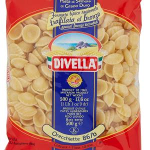 Divella Pasta Orecchiette Baresi 86/b, 500g