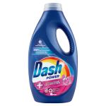 DASH, Détergent pour machine à laver, liquide, Couleurs et fibres brillantes, 20 lavages