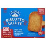 Biscotti Salute Monviso confeziona da 2 x 600 g, confezione risparmio da 1.2kg