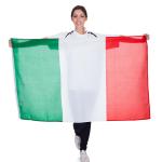 Bandiera Italia Tricolore Nazionale Tessuto Misura Standard 90 x 150