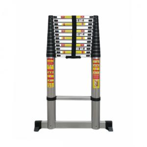 Teleskopleiter aus Aluminium 4,4 m – Klappbar, EN 131 zertifiziert, Tragkraft 150 kg