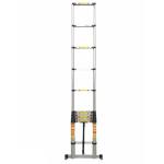 Échelle Télescopique en Aluminium 4,4 m – Pliable, Certifiée EN 131, Capacité 150 kg