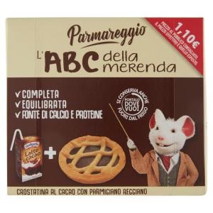L'abc de la collation, Snack Comepleta Équilibré, Avec une Source de Calcium et de Protéines, Parmareggio