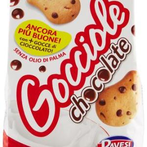 Pavesi, Gocciole Chocolate, biscotti, confezione da 500 gr