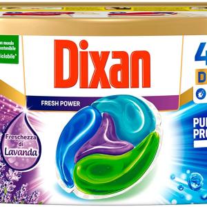 Dixan Disques 4 en 1 Active Fresh Lavande - 25 lavages