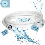 Tuyau universel pour l'arrivée d'eau lave-linge et lave-vaisselle, filetage standard compatible avec toutes les marques