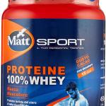 Matt Sport Proteine, 100% Whey, Bevanda al Gusto Cioccolato, 450g