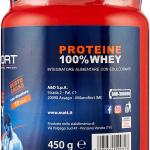 Matt Sport Proteine, 100% Whey, Bevanda al Gusto Cioccolato, 450g