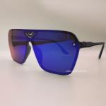 Okly Retro Sonnenbrille, Damen Herren Sonnenbrille, grün