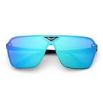 Okly Retro Sonnenbrille, Damen Herren Sonnenbrille, grün