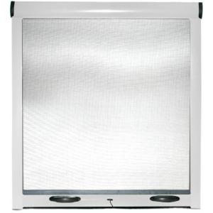 Zanzariera a rullo avvolgibile riducibile con frizione finestra kit zanzariere 140 X 160 Cm Bianco