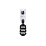 Brosse à cheveux Professionnel Soft Touch Noir 23 x 6 cm