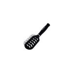 Brosse à cheveux Professionnel Soft Touch Noir 23 x 6 cm