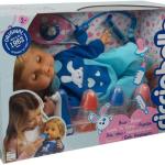 Cicciobello Bua, la poupée réactive de Baby Care, avec des accessoires interactifs et des combinaisons de jeu infinies, pour les filles, à partir de 2 ans, CCB69000