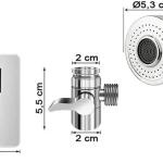 Douche Easy Universelle, douche pour lavabo, flexible, facile à installer, fixation bioadhésive, pratique et compacte, blanc