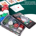 Jetons Poker Professional 100 jetons Dakota Texas Hold'em 100 jetons, jeu de cartes
